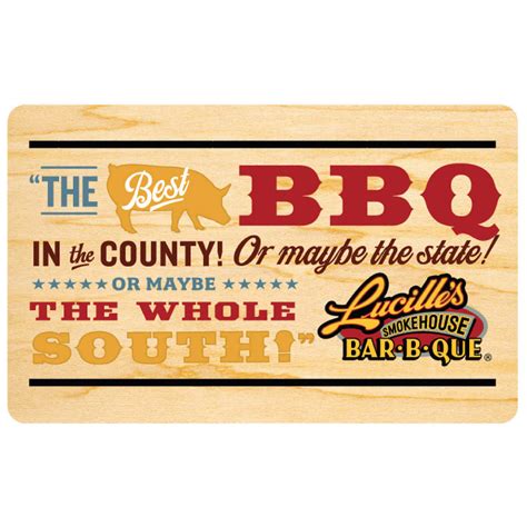 lucilles smokehouse bar gift cards